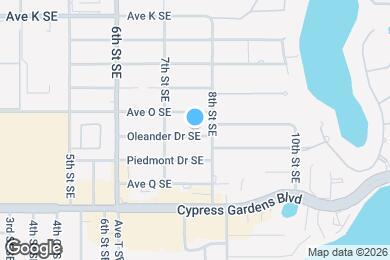Map image of the property - 733 Oleander Dr SE