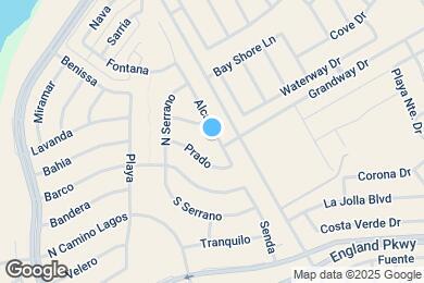 Map image of the property - 7063 Alcala