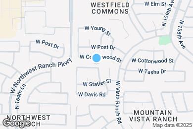 Map image of the property - 16210 W Tasha Dr