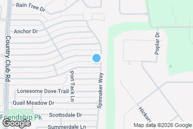 Map image of the property - 1202 Starpoint Ln