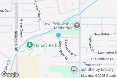 Map image of the property - 4515 Kings Grant Dr