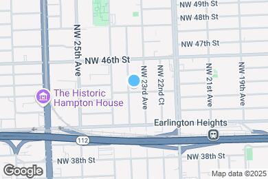 Map image of the property - 2335 NW 43rd St