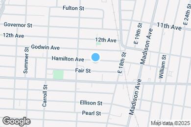 Map image of the property - 332 Hamilton Ave