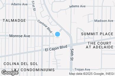 Map image of the property - Las Palmas Apartments