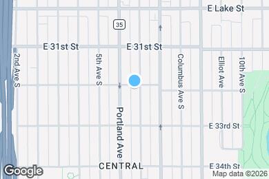 Map image of the property - 3200 Oakland