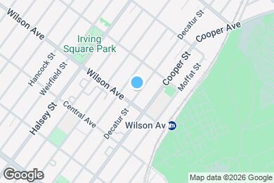 Map image of the property - 1263 Decatur St
