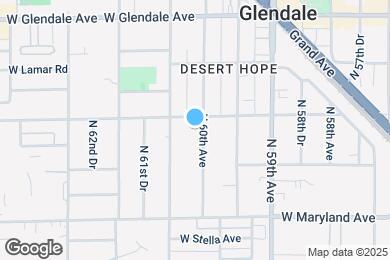 Map image of the property - 6634 N 60th Ave