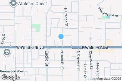 Map image of the property - 841 N Orange St