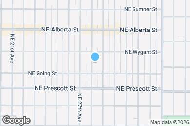 Map image of the property - 4642 NE 28th Ave