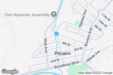 Map image of the property - 516 Center Ave