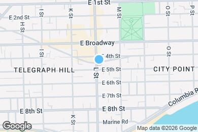 Map image of the property - 100 L St