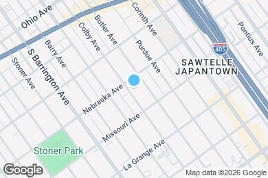 Map image of the property - 1818 Colby Ave