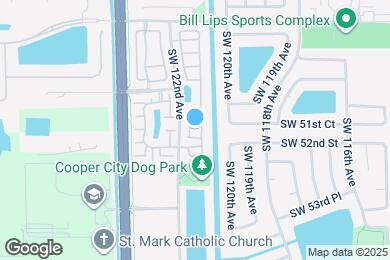 Map image of the property - 12162 SW 51st Pl