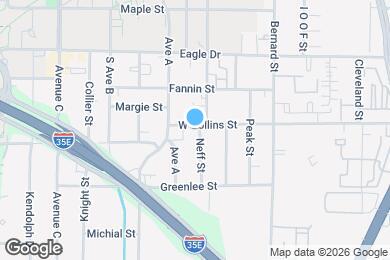 Map image of the property - 1104 Neff St