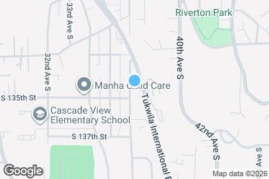 Map image of the property - 13350 37th Ave S