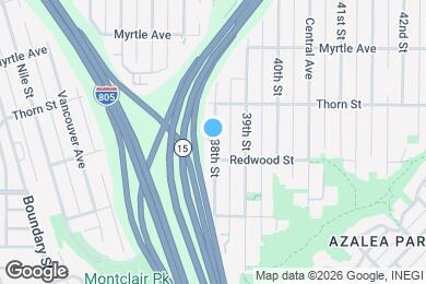 Map image of the property - 3128 38th St