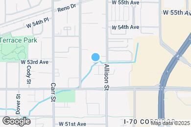 Map image of the property - 8059 W 52nd Dr