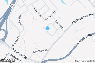 Map image of the property - 320 Charwood Dr