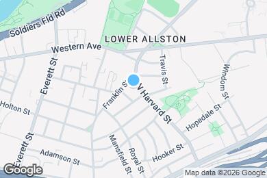 Map image of the property - 237 N Harvard St