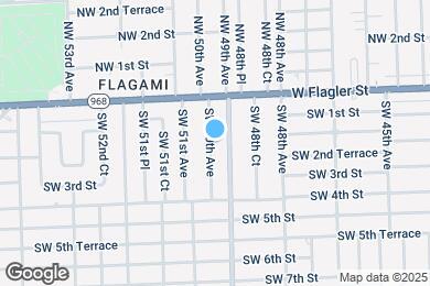 Map image of the property - 195 SW 50th Ave