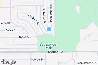 Map image of the property - 240 Birchwood Dr