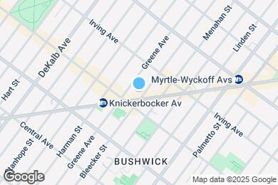 Map image of the property - 257 Bleecker St