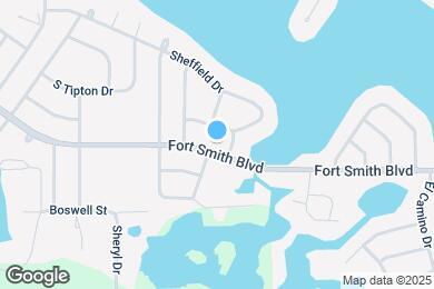 Map image of the property - 546 Fort Smith Blvd