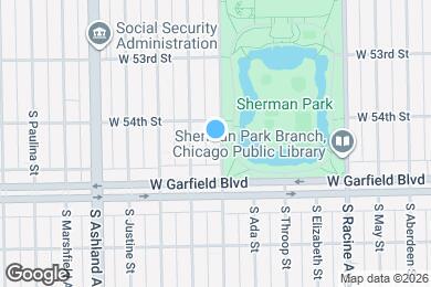 Map image of the property - 5412 S Loomis Blvd