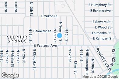 Map image of the property - 8406 N Semmes St