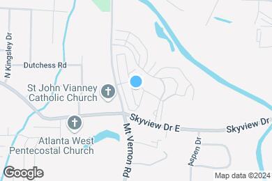 Map image of the property - Wesley Hampstead Apartments at Douglasville