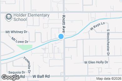 Map image of the property - 729 S Knott Ave