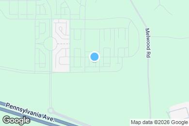 Map image of the property - 11214 Meridian Hill Way