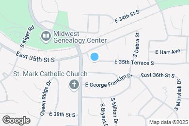 Map image of the property - 16431 E 35th Terrace S