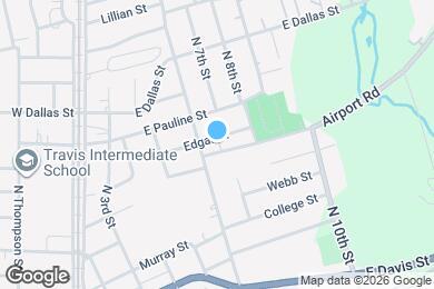 Map image of the property - 705 Edgar St