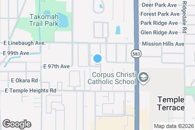 Map image of the property - 9804 Overlook Dr