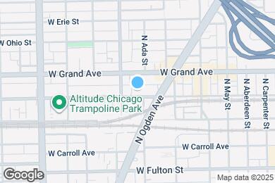 Map image of the property - 1360 W Hubbard St
