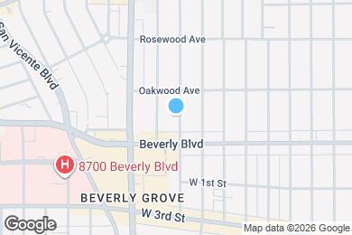 Map image of the property - 343 N Croft Ave