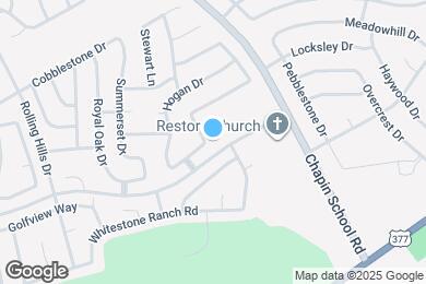 Map image of the property - 10421 Trevino Ln