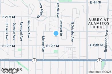 Map image of the property - 1957 Temple Ave