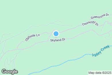 Map image of the property - 1438 Skyland Dr