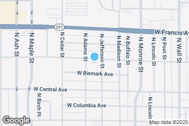 Map image of the property - 1211 W Dalke Ave