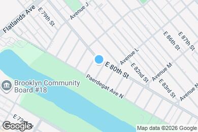 Map image of the property - 37 Paerdegat 6th St