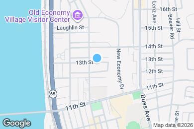 Map image of the property - 314 13th St