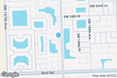 Map image of the property - 15241 SW 37th Terrace