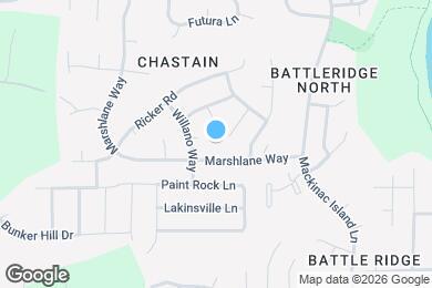 Map image of the property - 6001 Namozine Ct