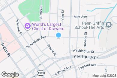 Map image of the property - Room in Duplex on Richardson Ave