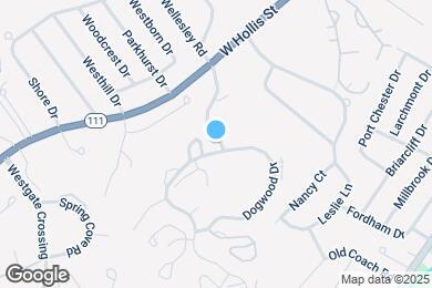 Map image of the property - 30 Ledgewood Hills Dr