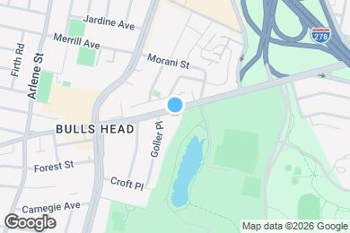 Map image of the property - 2884 Victory Blvd