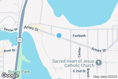 Map image of the property - 132 Ames St