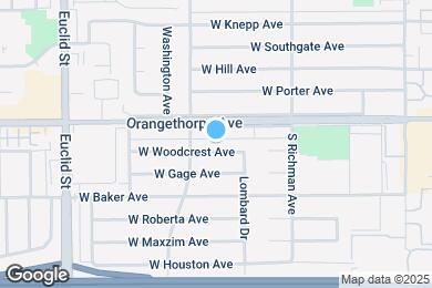 Map image of the property - 625 W Woodcrest Ave